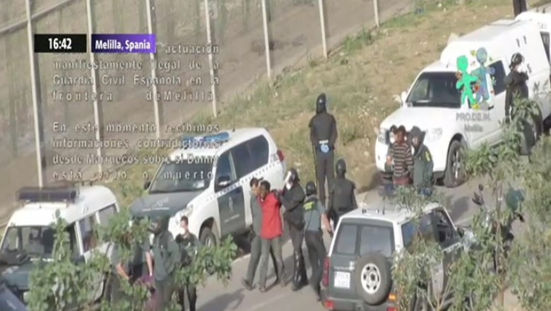 Scandal cu tenta rasista in Spania Imagine