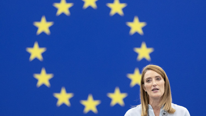 Scandal in Parlamentul European. Roberta Metsola a respins initiativa unui minut de reculegere pentru Charlie Kirk Imagine
