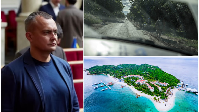 Scandal in Ucraina. Vicepresedintele comisiei de aparare, vacanta in Maldive in plin razboi. Zelenski il acuza de tradare Imagine