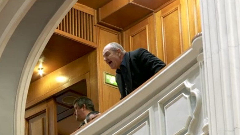 Scandal la sedinta solemna din Parlament, dedicata implinirii a 25 de ani de la Revolutia din 1989 Imagine