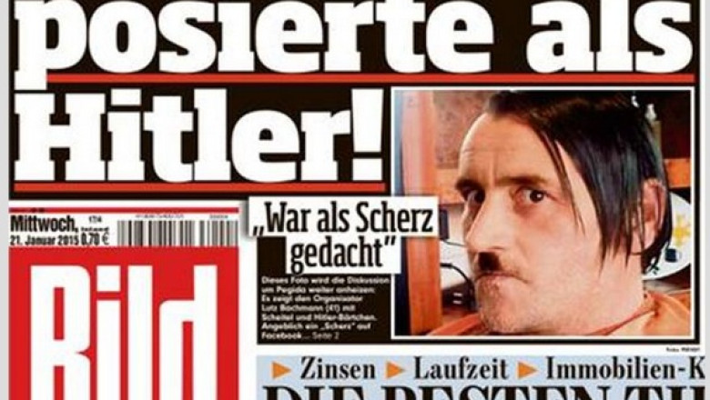 SCANDAL. Liderul miscarii PEGIDA si-a dat demisia. El pozase in Hitler si ii numise pe refugiati „animale” Imagine