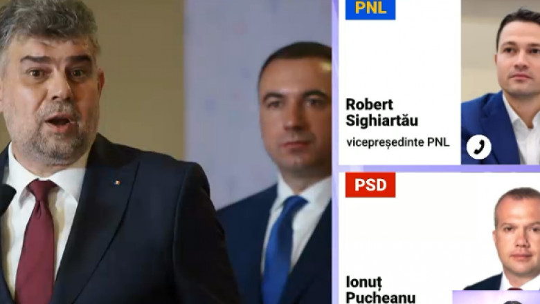 Scandal PSD-PNL. Pucheanu: Ne-ati transformat din "ciuma rosie" in "crucea rosie". Sighiartau: S-au cerut la putere pentru resurse Imagine