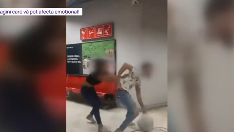 Scandal urias la metrou, provocat de un barbat care isi agresa iubita. Oamenii care au intervenit au fost si ei loviti si injurati Imagine