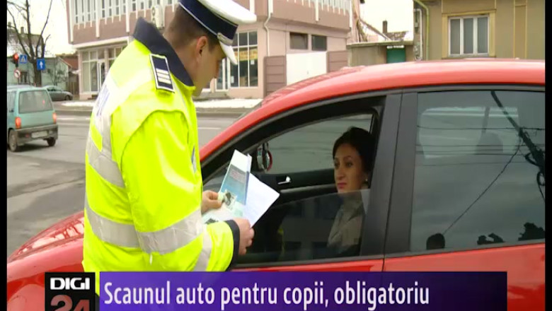 Scaunul auto pentru copii, obligatoriu Imagine