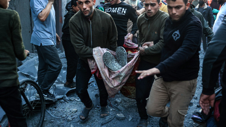 Scene de „groaza absoluta” in nordul Fasiei Gaza. „Cadavrele zac pe strazi, oamenii sunt infometati”, spune un oficial ONU Imagine