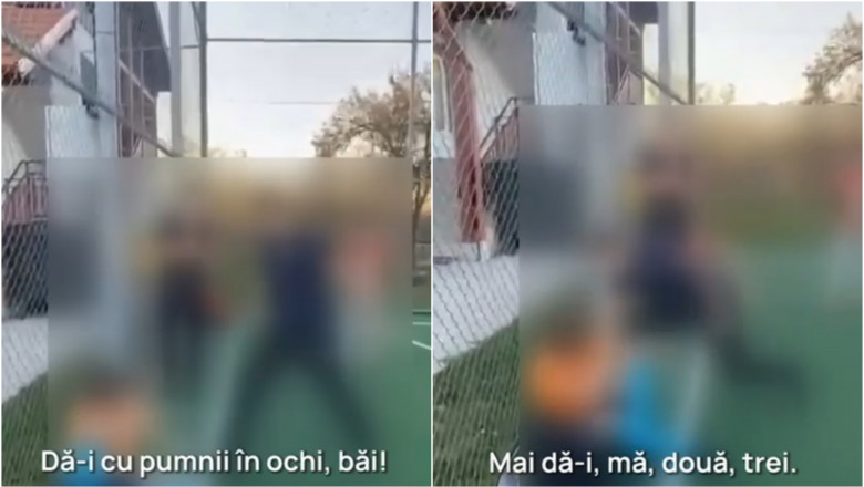 Scene socante pe terenul de sport al unei scoli din Salaj. Un copil de 11 a fost batut de doi colegi, dupa o cearta inceputa la fotbal Imagine
