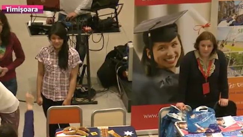 Schimb de experienta culturala. Studenti din toata lumea au sosit la Timisoara pentru a-si prezenta traditiile Imagine