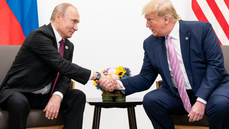Schimb de laude intre Vladimir Putin si Donald Trump. Liderul rus: „A facut totul” ca sa imbunatateasca relatia Moscova – Washington Imagine