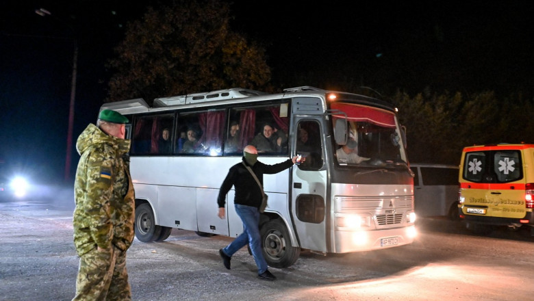 Schimb de prizonieri intre Rusia si Ucraina. Fiecare tara a eliberat cate 50 de militari Imagine
