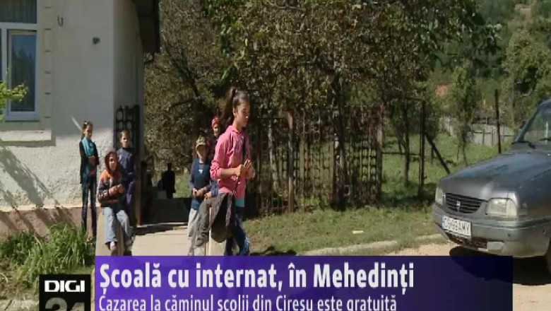 Scoala cu internat, in Mehedinti. Cazarea la caminul scolii din Ciresu este gratuita   Imagine