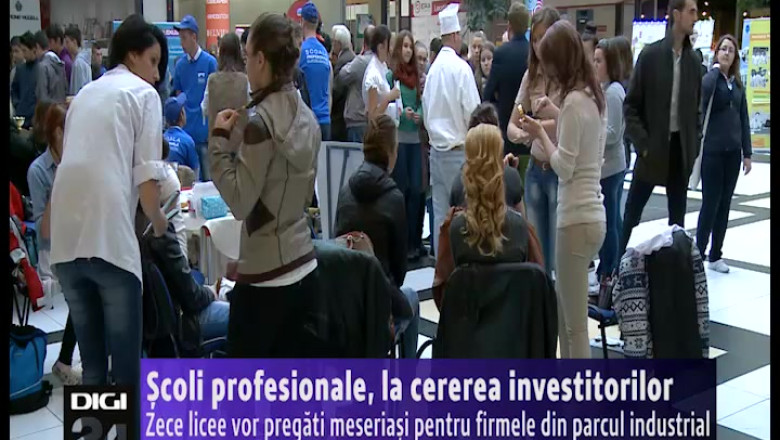 Scoli profesionale, la cererea investitorilor. Zece licee din Oradea vor pregati meseriasi pentru firmele din parcul industrial Imagine