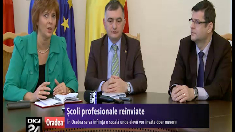 Scoli profesionale reinviate. In Oradea se va infiinta o scoala unde elevii vor invata doar meserii Imagine