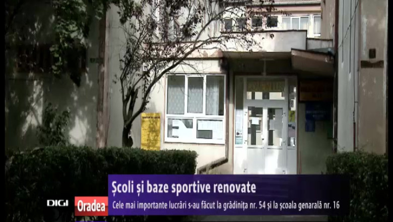 Scoli si baze sportive renovate in Oradea. Vezi la ce scoli au fost facute cele mai importante lucrari Imagine