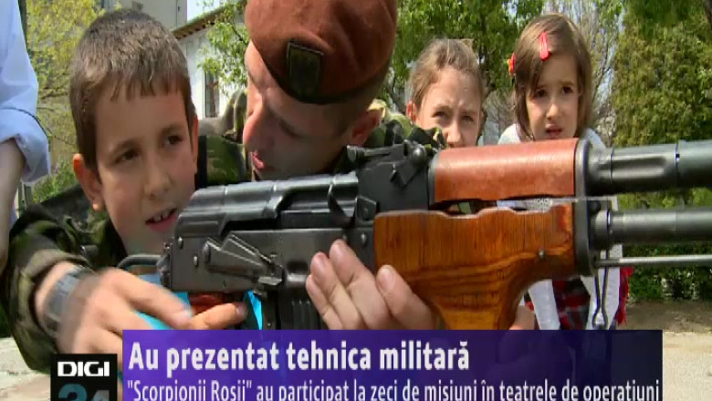 Scorpionii Rosii din Craiova au prezentat tehnica militara Imagine