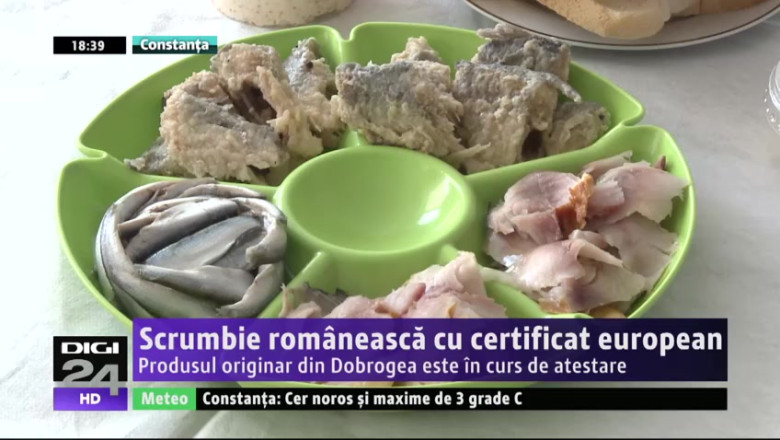 Scrumbie romaneasca cu certificat european. Produsul originar din Dobrogea este in curs de atestare Imagine