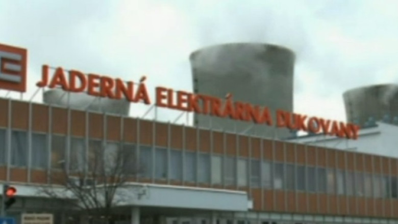 Scurgeri de material la o centrala nucleara din Cehia. Doua reactoare au fost oprite Imagine