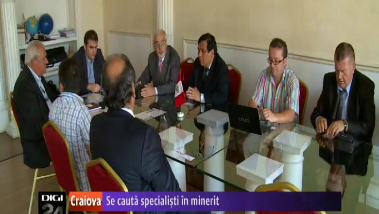 Se cauta specialisti in minerit. Afaceristi din America de Sud au venit in Oltenia, pentru a studia piata  Imagine