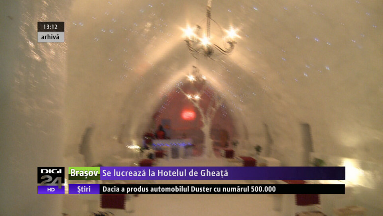 Se lucreaza la Hotelul de Gheata  Imagine