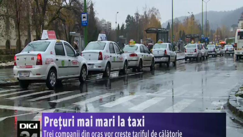 Se majoreza tarifele la taxi Imagine