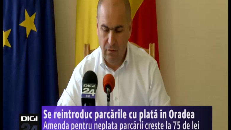 Se reintroduc parcarile cu plata in Oradea. Amenda pentru neplata parcarii creste la 75 de lei Imagine