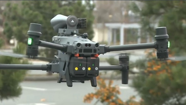 Se ridica de la sol in 30 de secunde si se inalta la 7.000 de metri. Cum arata noile drone de ultima generatie pentru paza frontierei Imagine