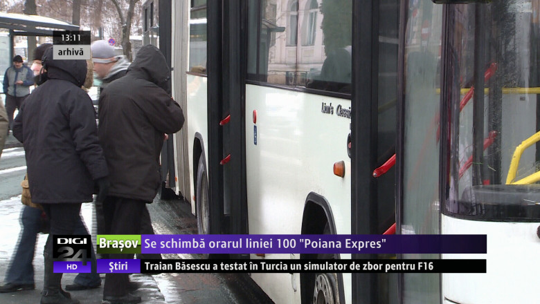 Se schimba orarul liniei 100 "Poiana Expres" Imagine