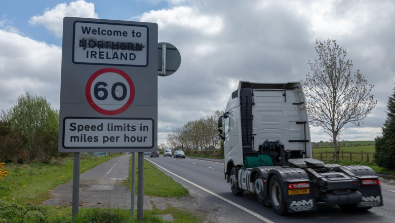 Se va rupe Irlanda de Nord de Marea Britanie? In zonele de granita, tensiunea pluteste in aer: „Sunt irlandez, nu ma consider britanic” Imagine