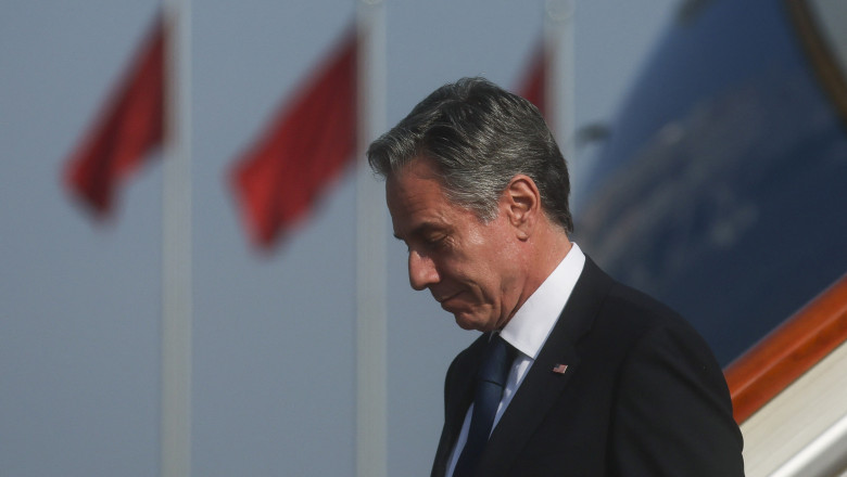 Secretarul de stat american Antony Blinken a ajuns la Beijing. Care sunt obiectivele vizitei in China Imagine