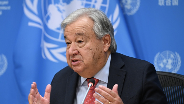 Secretarul general al ONU, reactie la propunerea lui Trump. Guterres avertizeaza asupra oricarei tentative de „epurare etnica” in Gaza Imagine