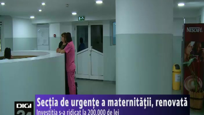 Sectia de urgente a maternitatii, renovata Imagine