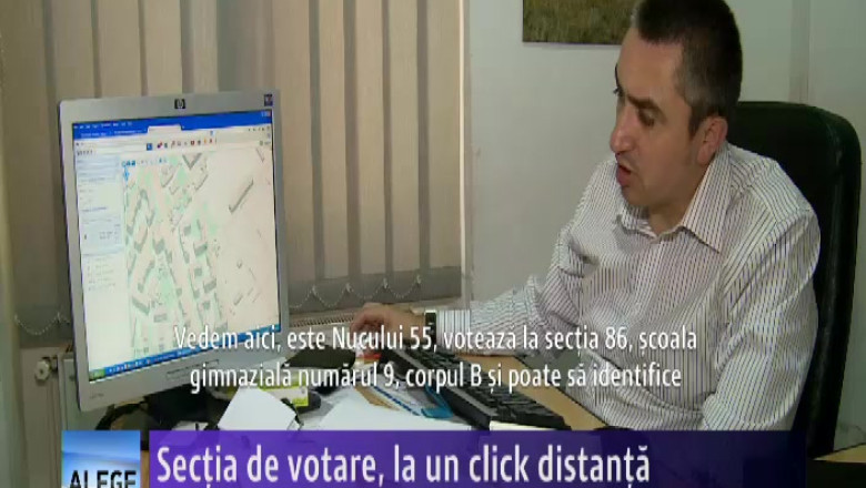 Sectia de votare, la un click distanta Imagine