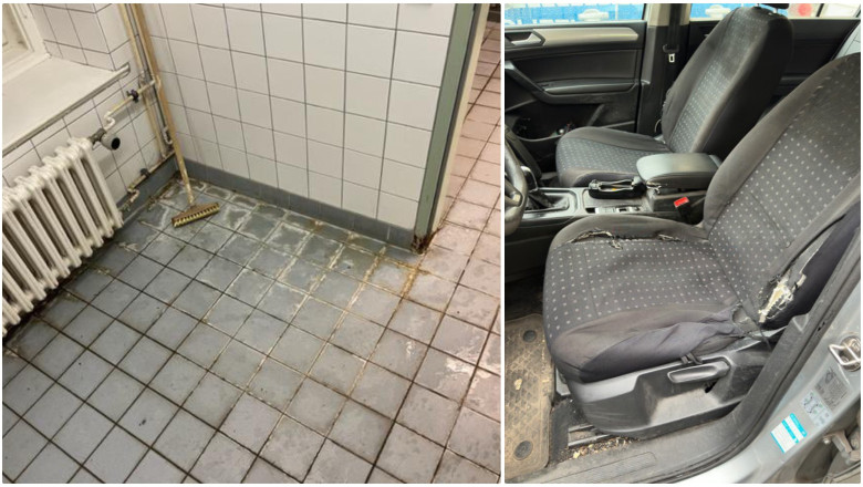 Sectii cu mucegai si masini cu 500.000 km la bord: Politistii germani se plang de conditii de munca „jenante” Imagine