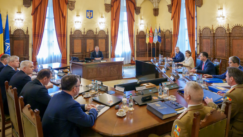 Sedinta CSAT la Cotroceni. Transferul unui sistem Patriot in Ucraina si decizia lui Iohannis privind sefia NATO, pe ordinea de zi Imagine