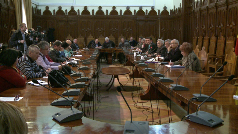 Sedinta cu scantei la Comisia de Dialog Social Imagine