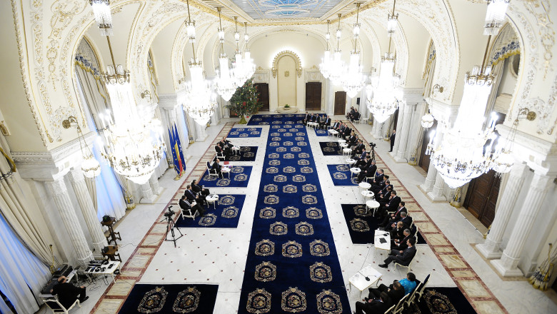 Sedinta de la Cotroceni s-a incheiat. Victor Ponta: presedintele ne va informa cand vom avea sedinta CSAT Imagine