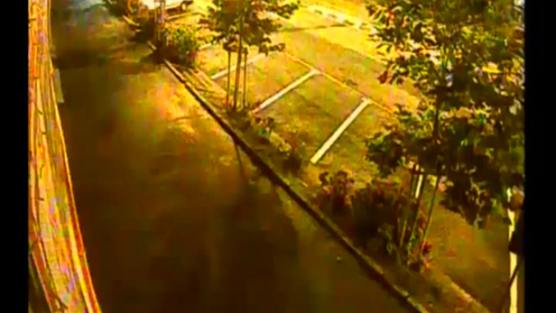 Sediul PSD Maramures a fost vandalizat. O femeie a taiat bannerele de pe cladire Imagine