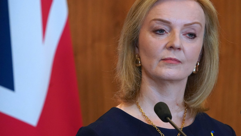 Sefa diplomatiei britanice Liz Truss se inscrie in cursa pentru a-i succede lui Boris Johnson: "Voi lupta ca o conservatoare" Imagine