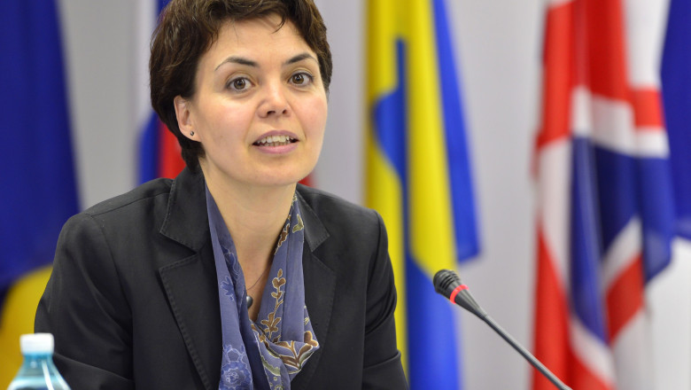 Sefa Reprezentantei CE in Romania a stat sapte ore la coada la Bruxelles sa voteze Imagine