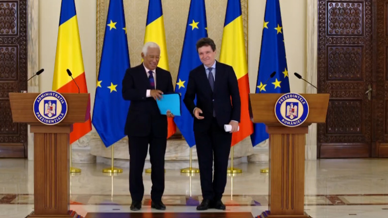 Seful Consiliului European, Antonio Costa, primit azi de Nicusor Dan: „Romania este un element cheie pentru securitatea europeana” Imagine