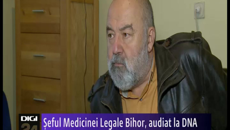 Seful Medicinei Legale Bihor, audiat la DNA Imagine
