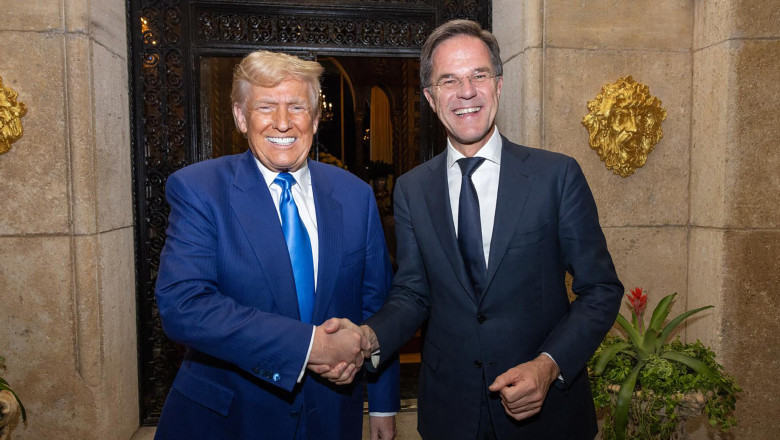 Seful NATO, Mark Rutte, dupa ce Trump a devenit oficial presedintele SUA: „Vom creste turatia cheltuielilor si productiei de aparare” Imagine