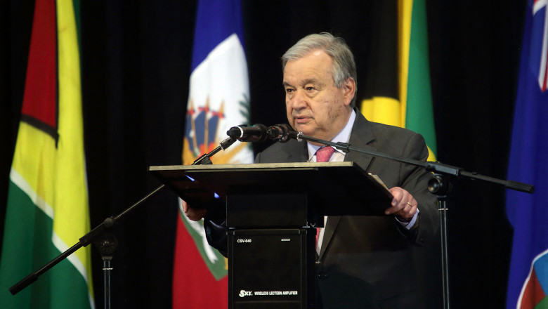 Seful ONU avertizeaza: „Regiunea Caraibelor se afla in prima linie a urgentei climatice globale” Imagine