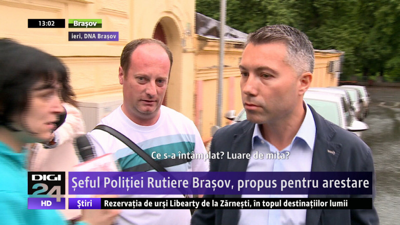 Seful Politiei Rutiere Brasov, arestat pentru 30 de zile Imagine