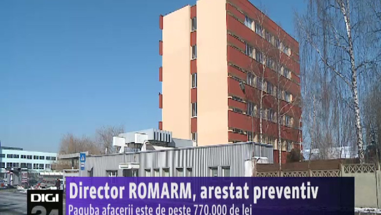 Seful ROMARM si directorul Carfil, arestati preventiv Imagine