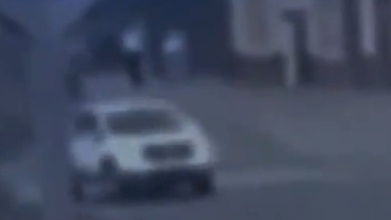 Seful securitatii de la centrala nucleara Zaporojie a fost ucis intr-un atentat cu masina-capcana. Momentul, surprins de camere Imagine