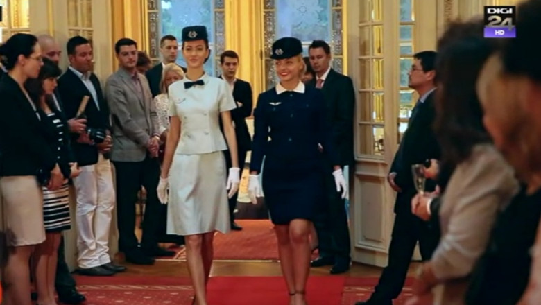 Selectie de stewardese pentru o companie din Arabia Saudita. Salariul lunar este de 2.500 de dolari Imagine