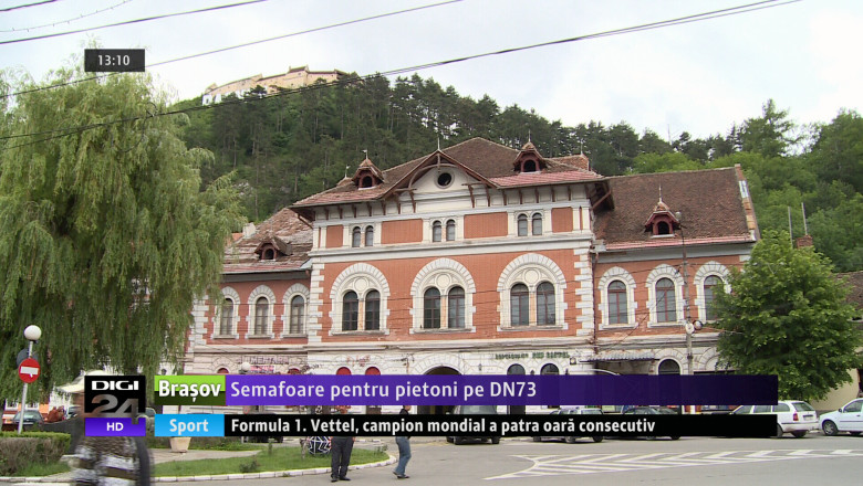 Semafoare pentru pietoni pe DN73 Imagine