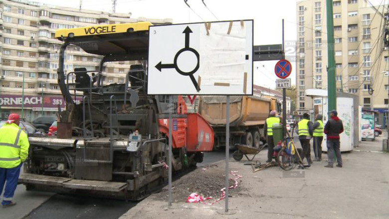 Semne (de circulatie) ca va incepe reabilitarea centrului istoric al Timisoarei Imagine