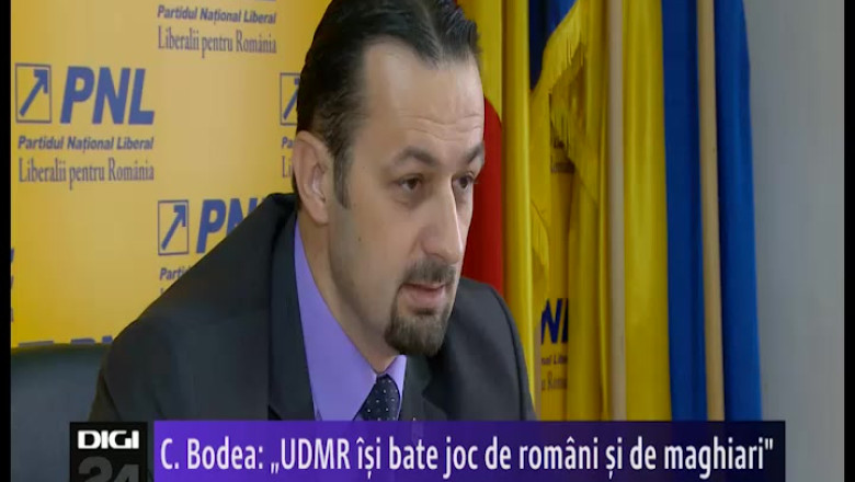 Senatorul PNL de Bihor Cristian Bodea: "UDMR isi bate joc de romani si de maghiari" Imagine