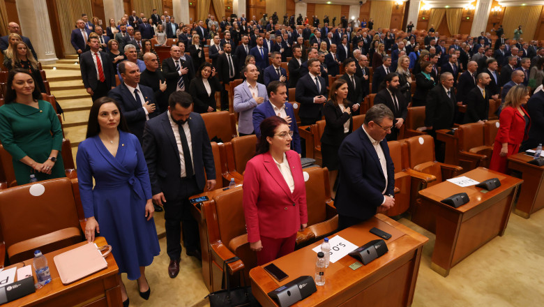 Senatul si Camera Deputatilor si-au ales presedintii: Ilie Bolojan si Ciprian Serban. Cate voturi au obtinut Imagine